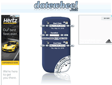 Tablet Screenshot of datewheel.net